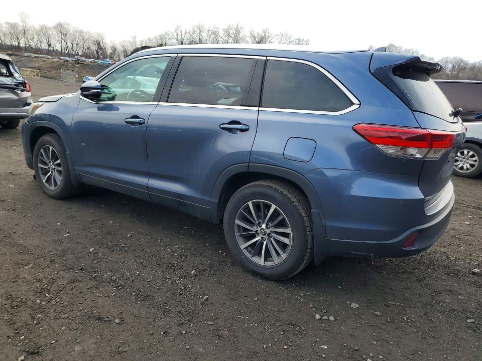 Aukcja sprzedaży 2019 Toyota Highlander, vin: 5TDJZRFH9KS739265, numer aukcji: 47891086