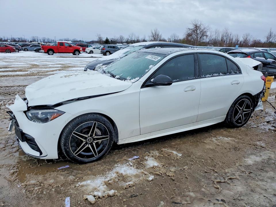 77592465 :رقم المزاد ، W1KAF4HB1PR094014 vin ، 2023 Mercedes-benz C مزاد بيع