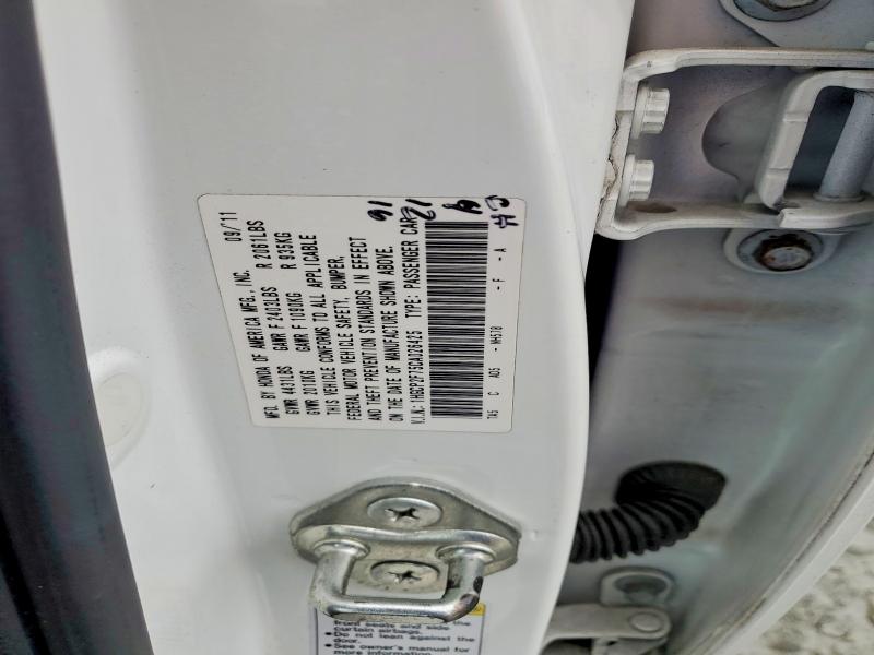 2012 Honda Accord მანქანა იყიდება აუქციონზე, vin: 1HGCP2F75CA026425, აუქციონის ნომერი: 78735095