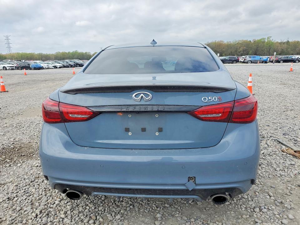 Продаж на аукціоні авто 2021 Infiniti Q50, vin: JN1FV7DP1MM850118, номер лоту: 47274076