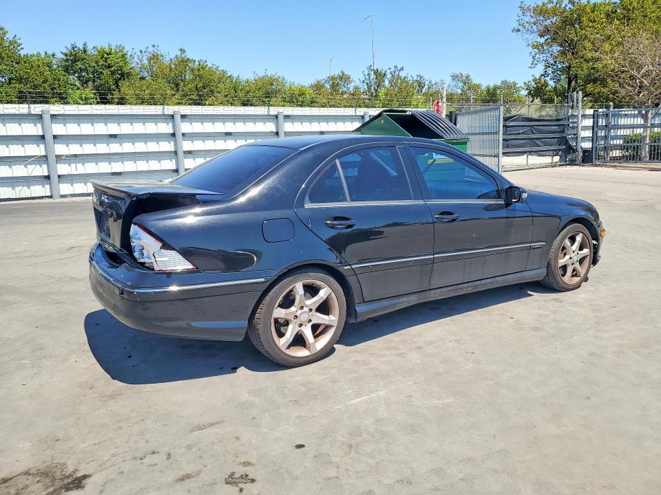 46748586 :رقم المزاد ، WDBRF52H17F884672 vin ، 2007 Mercedes-benz C 230 مزاد بيع