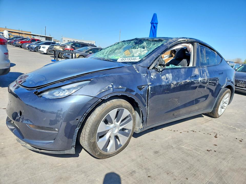 Продажа на аукционе авто 2021 Tesla Model Y, vin: 5YJYGDEE0MF204704, номер лота: 46519346