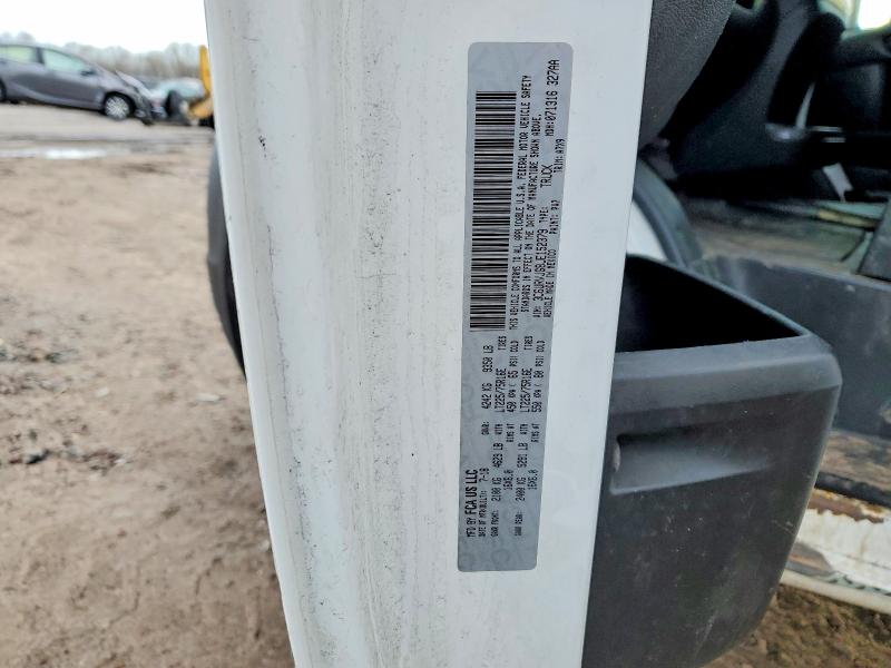 2018 Ram Pro Master მანქანა იყიდება აუქციონზე, vin: 3C6URVJG8JE152379, აუქციონის ნომერი: 41702176