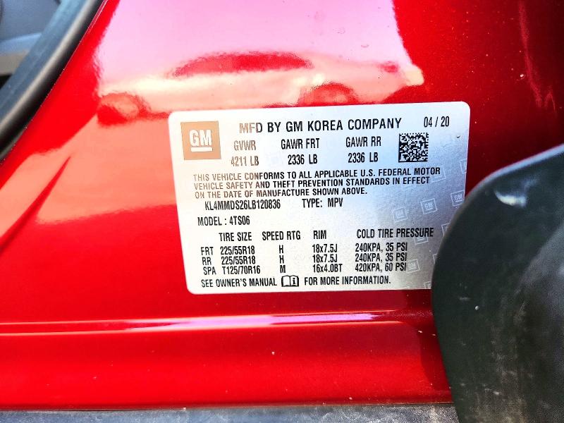 Продаж на аукціоні авто 2020 Buick Encore Gx, vin: KL4MMDS26LB120836, номер лоту: 79533995