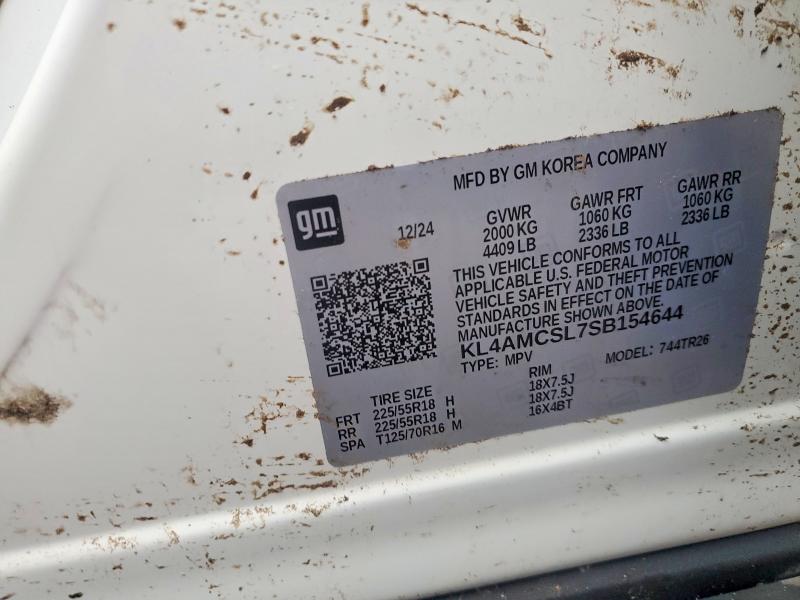 46207716 :رقم المزاد ، KL4AMCSL7SB154644 vin ، 2025 Buick Encore Gx مزاد بيع