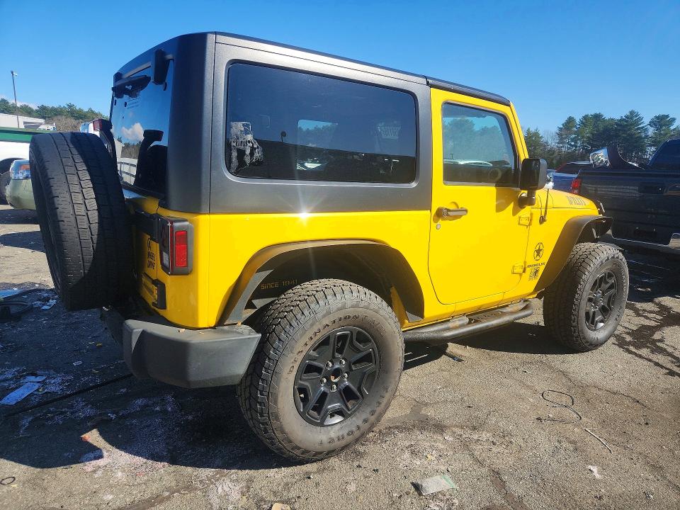 Aukcja sprzedaży 2015 Jeep Wrangler, vin: 1C4AJWAGXFL653765, numer aukcji: 47458116