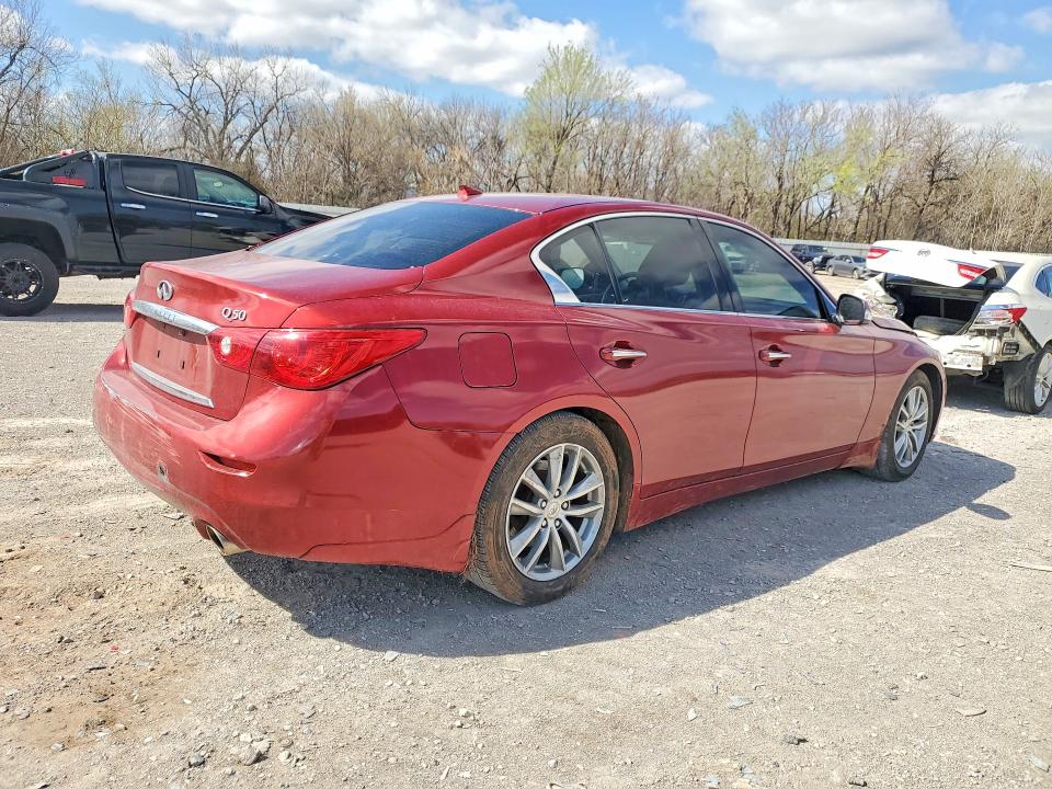 42007406 :رقم المزاد ، JN1BV7AP8EM675046 vin ، 2014 Infiniti Q50 مزاد بيع