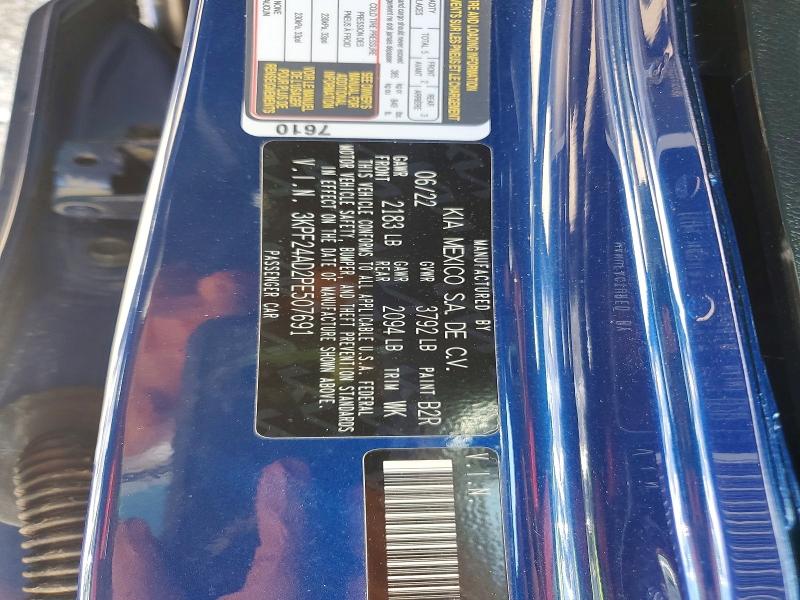 Aukcja sprzedaży 2023 Kia Forte, vin: 3KPF24AD2PE507691, numer aukcji: 41714506