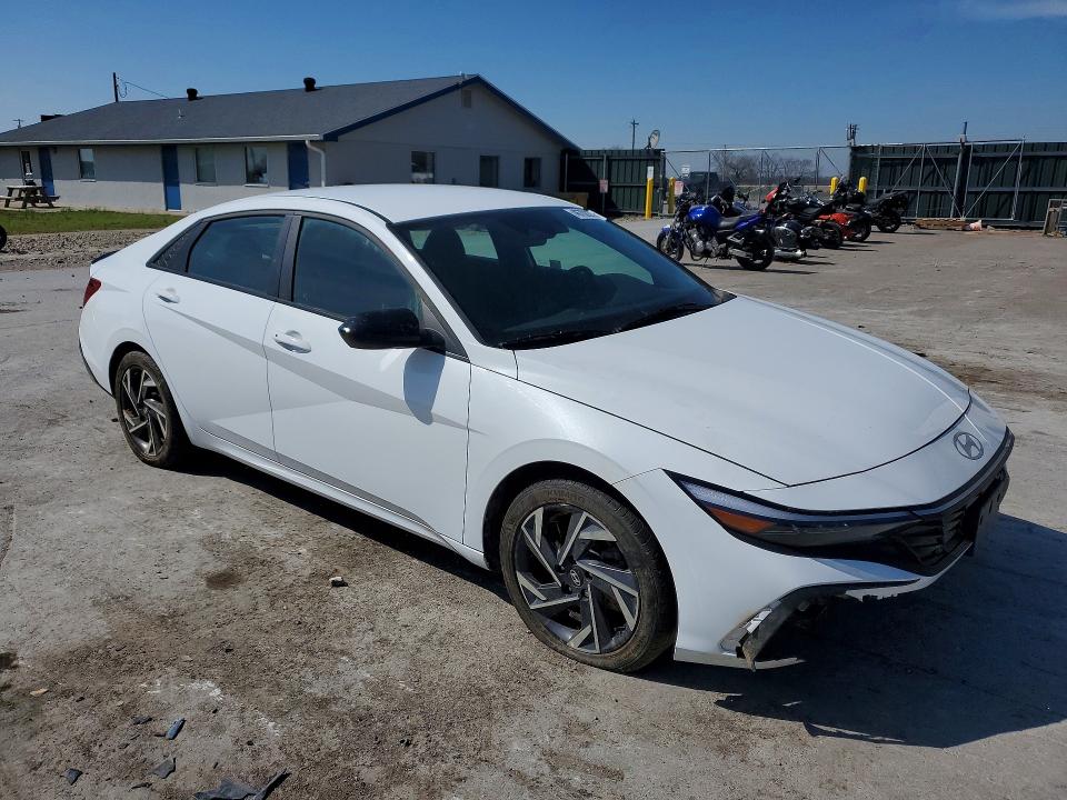 46702276 :رقم المزاد ، KMHLM4DG9SU891915 vin ، 2025 Hyundai Elantra مزاد بيع