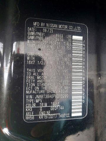 Продаж на аукціоні авто 2023 Nissan Rogue, vin: JN8BT3BA6PW013290, номер лоту: 79057835