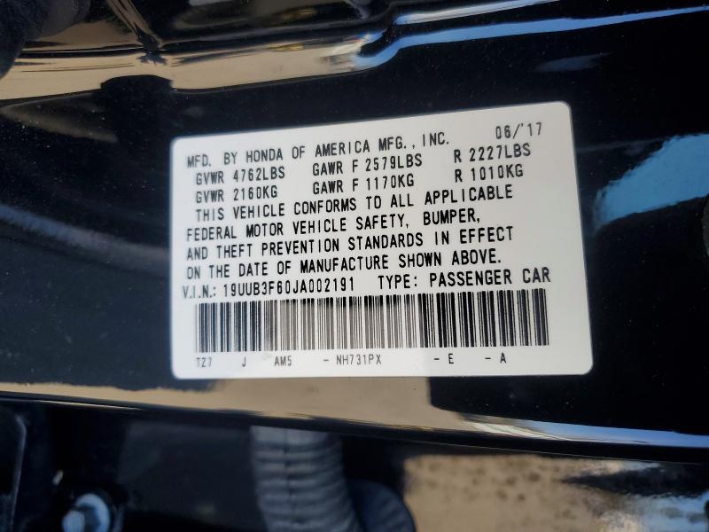 Продажа на аукционе авто 2018 Acura Tlx, vin: 19UUB3F60JA002191, номер лота: 47153246
