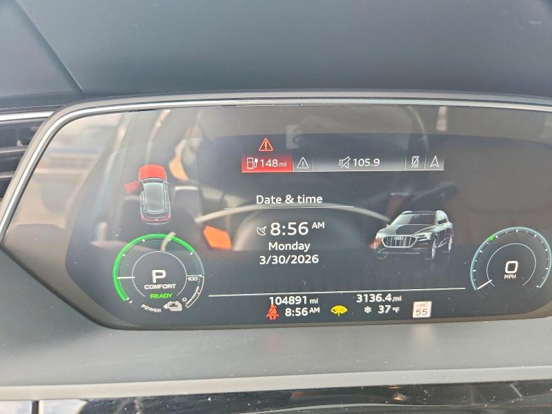 47748036 :رقم المزاد ، WA1VABGE3KB021877 vin ، 2019 Audi E-tron مزاد بيع