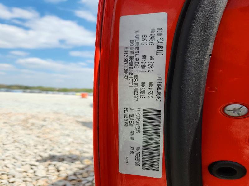 Aukcja sprzedaży 2018 Dodge Challenger, vin: 2C3CDZFJ0JH165926, numer aukcji: 47976316