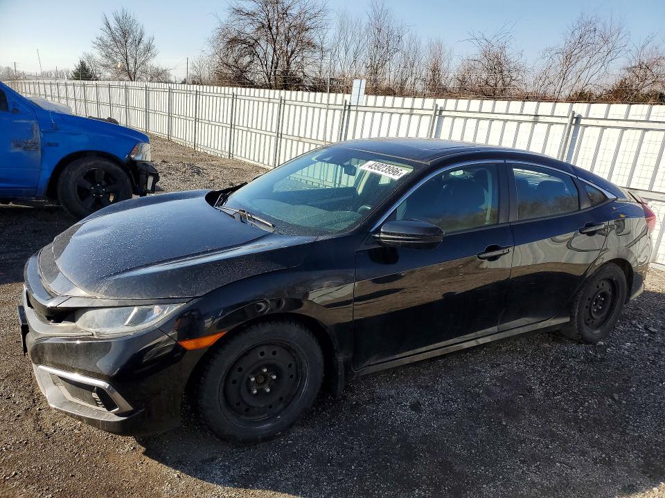 45923996 :رقم المزاد ، 2HGFC2F70LH001653 vin ، 2020 Honda Civic مزاد بيع