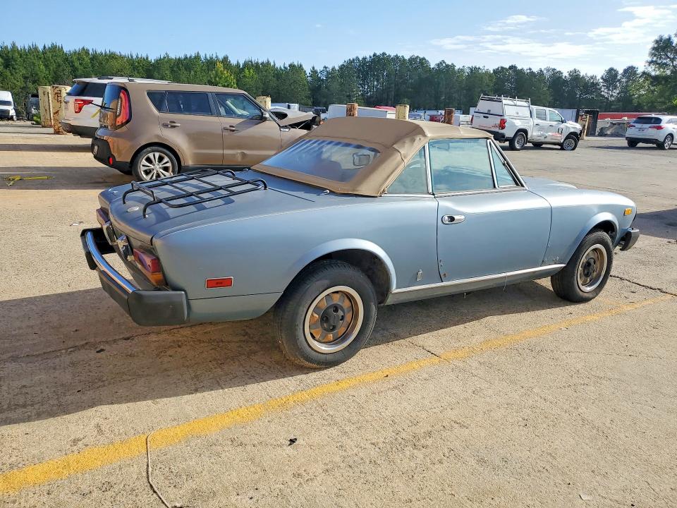 48123066 :رقم المزاد ، 124CS000170882 vin ، 1980 Fiat 124 Spider مزاد بيع