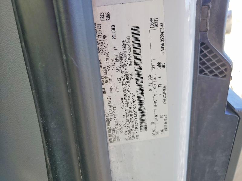 2015 Ford Transit მანქანა იყიდება აუქციონზე, vin: 1FBZX2YM5FKA70097, აუქციონის ნომერი: 79917285