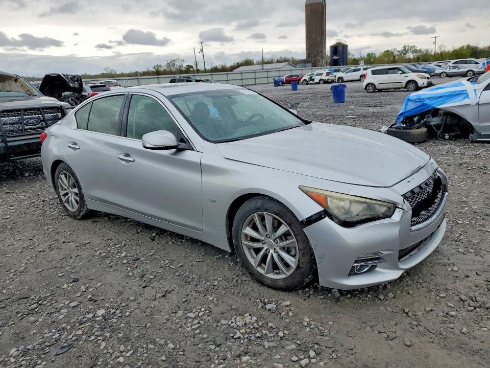 Продажа на аукционе авто 2014 Infiniti Q50, vin: JN1BV7AP4EM671320, номер лота: 45536156