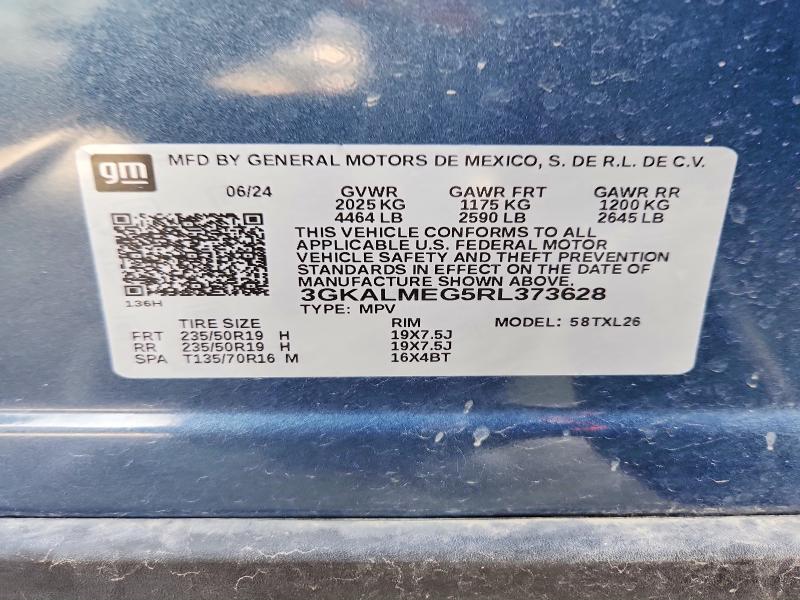 Продажа на аукционе авто 2024 Gmc Terrain, vin: 3GKALMEG5RL373628, номер лота: 46294376