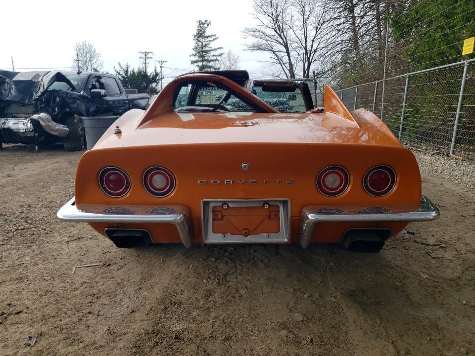 Aukcja sprzedaży 1971 Chev Corvette, vin: 194371S117256, numer aukcji: 48303606