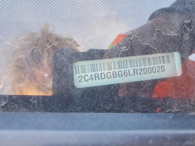 Продаж на аукціоні авто 2020 Dodge Grand Caravan, vin: 2C4RDGBG6LR200020, номер лоту: 78140905