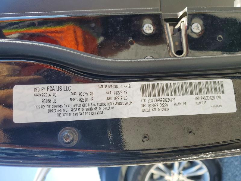 Продажа на аукционе авто 2016 Chrysler 300, vin: 2C3CCAAG0GH234171, номер лота: 47079066