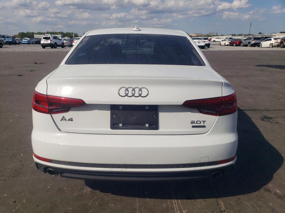 2017 Audi A4 მანქანა იყიდება აუქციონზე, vin: WAUDNAF44HN050639, აუქციონის ნომერი: 42065886