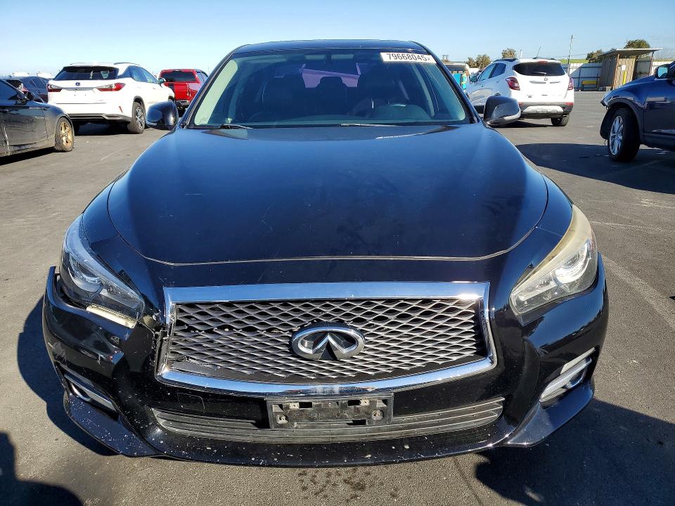 2015 Infiniti Q50 მანქანა იყიდება აუქციონზე, vin: JN1BV7APXFM355096, აუქციონის ნომერი: 79668045