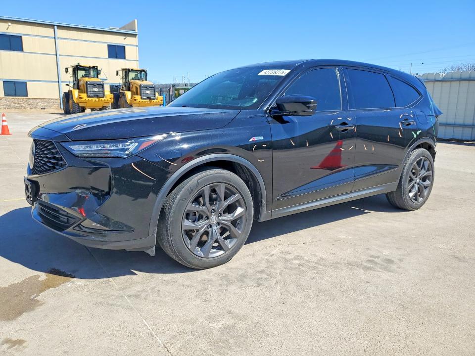 45799276 :رقم المزاد ، 5J8YE1H03NL002492 vin ، 2022 Acura Mdx مزاد بيع