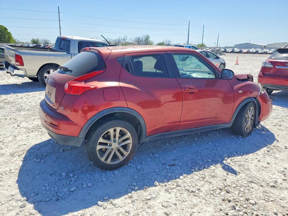 2011 Nissan Juke მანქანა იყიდება აუქციონზე, vin: JN8AF5MR9BT023517, აუქციონის ნომერი: 45634526