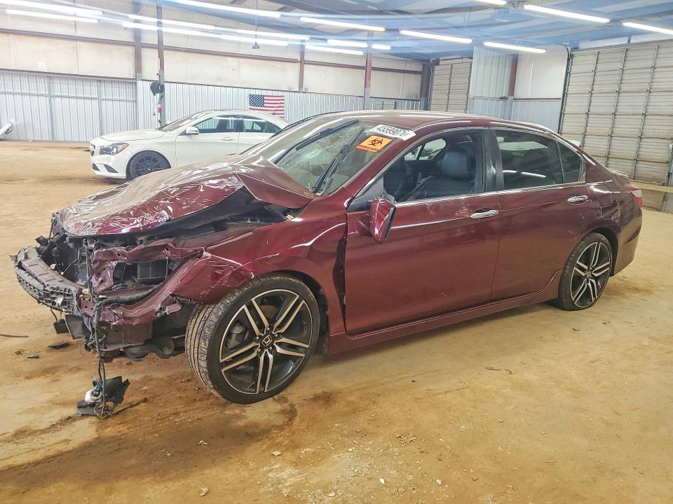 2016 Honda Accord მანქანა იყიდება აუქციონზე, vin: 1HGCR2F64GA040596, აუქციონის ნომერი: 45599076