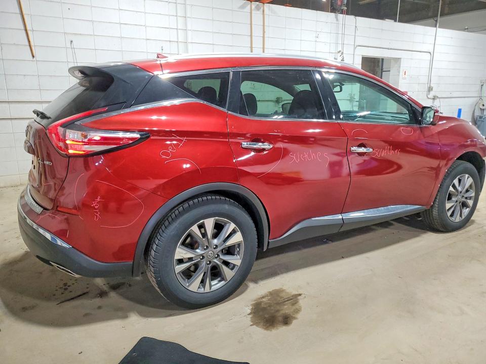 Продажа на аукционе авто 2015 Nissan Murano, vin: 5N1AZ2MH6FN242904, номер лота: 47356676