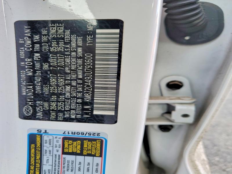 Продаж на аукціоні авто 2018 Hyundai Tucson, vin: KM8J2CA49JU793600, номер лоту: 41934936