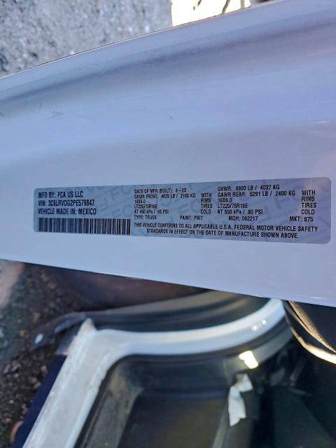 Продаж на аукціоні авто 2023 Ram Promaster 2500, vin: 3C6LRVDG2PE579847, номер лоту: 95496115