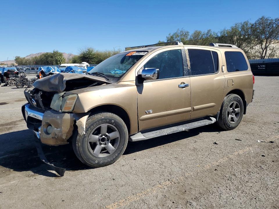 47092176 :رقم المزاد ، 5N1AA08A75N711330 vin ، 2005 Nissan Armada مزاد بيع
