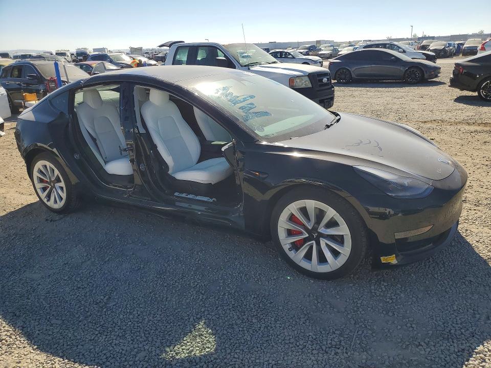 2021 Tesla Model 3 მანქანა იყიდება აუქციონზე, vin: 5YJ3E1EA1MF072421, აუქციონის ნომერი: 46913586