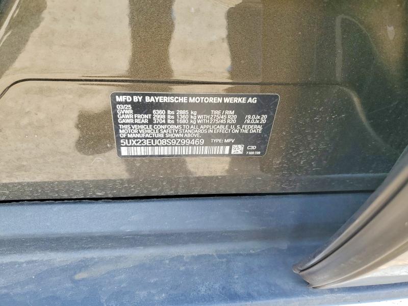 Aukcja sprzedaży 2025 Bmw X5, vin: 5UX23EU08S9Z99469, numer aukcji: 45446416