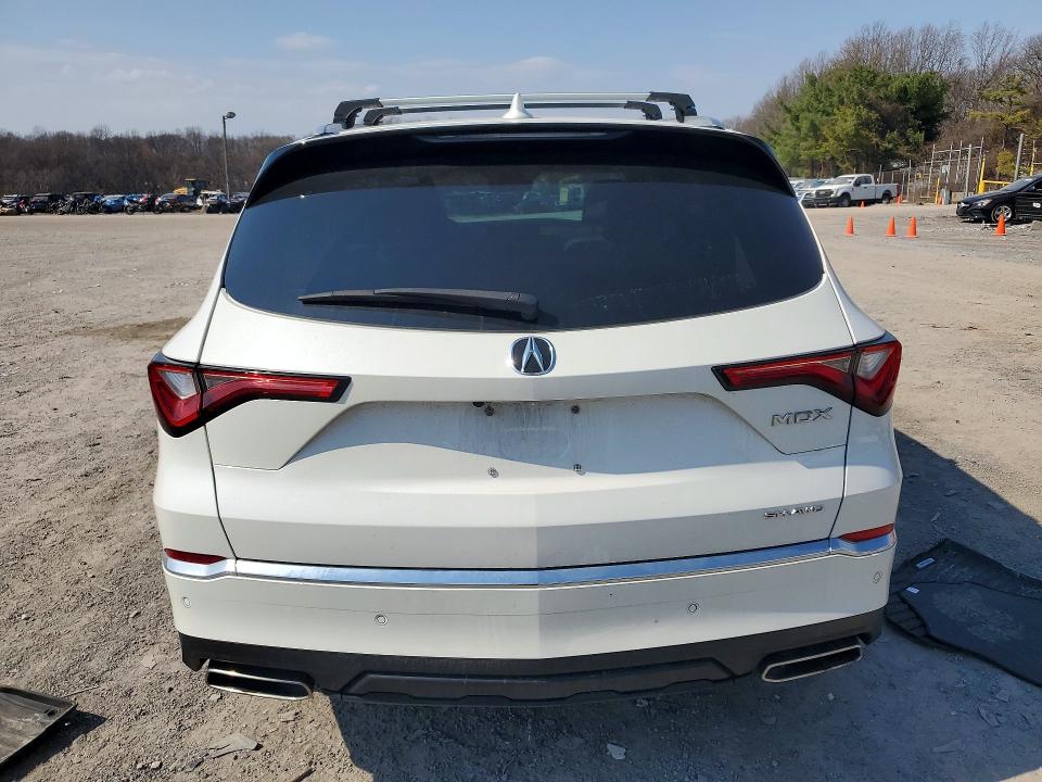 47174566 :رقم المزاد ، 5J8YE1H86NL006557 vin ، 2022 Acura Mdx مزاد بيع