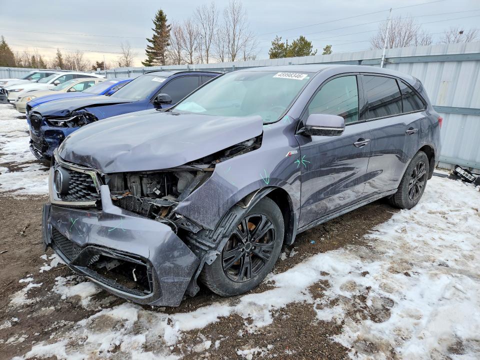Продаж на аукціоні авто 2019 Acura Mdx, vin: 5J8YD4H09KL802343, номер лоту: 45998346