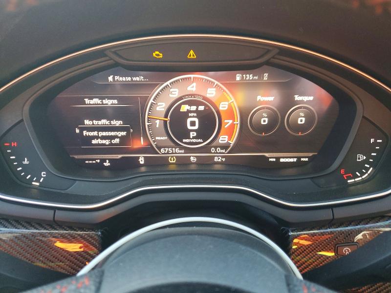 Aukcja sprzedaży 2019 Audi Rs5, vin: WUABWCF5XKA900416, numer aukcji: 79642675
