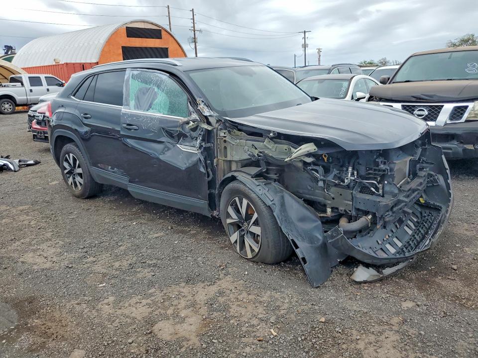 46054256 :رقم المزاد ، 1V23C2CA4LC216486 vin ، 2020 Volkswagen Atlas Cross Sport مزاد بيع