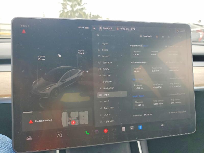 2019 Tesla Model 3 მანქანა იყიდება აუქციონზე, vin: 5YJ3E1EA1KF208365, აუქციონის ნომერი: 79500535