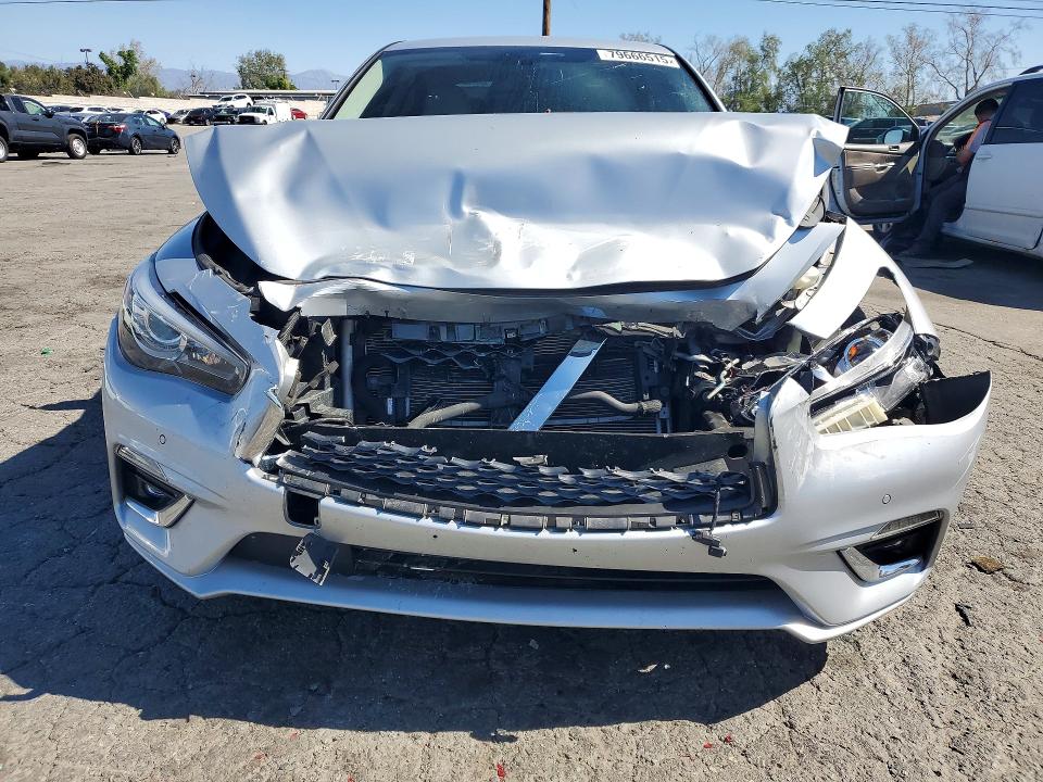 2018 Infiniti Q50 მანქანა იყიდება აუქციონზე, vin: JN1EV7AR2JM438979, აუქციონის ნომერი: 79666515