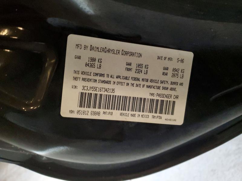 Aukcja sprzedaży 2006 Chrysler Pt Cruiser, vin: 3C3JY55E16T342135, numer aukcji: 47873566