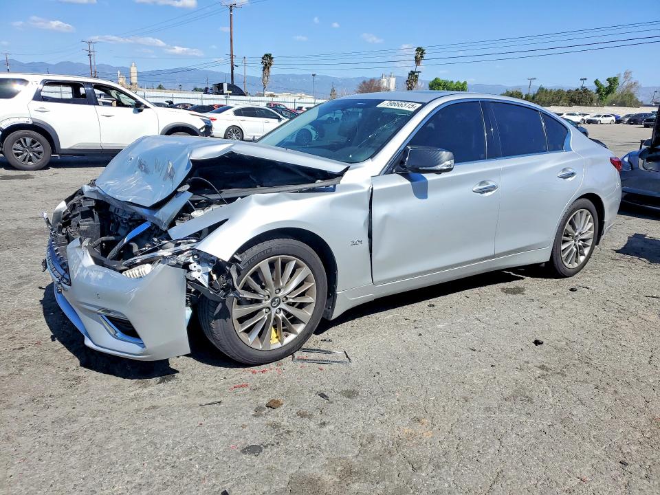 2018 Infiniti Q50 მანქანა იყიდება აუქციონზე, vin: JN1EV7AR2JM438979, აუქციონის ნომერი: 79666515