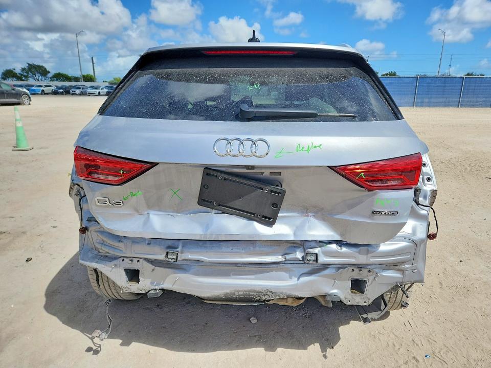 2020 Audi Q3 მანქანა იყიდება აუქციონზე, vin: WA1AECF37L1073562, აუქციონის ნომერი: 42046076