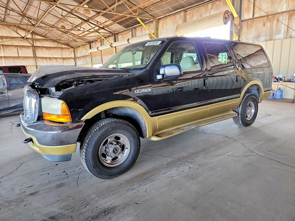 2000 Ford Excursion მანქანა იყიდება აუქციონზე, vin: 1FMNU43S1YEE16681, აუქციონის ნომერი: 46838556