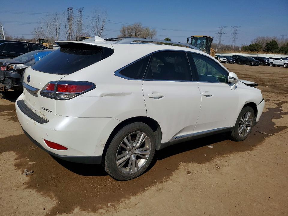 47787016 :رقم المزاد ، 2T2BC1BA0FC005771 vin ، 2015 Lexus Rx 450h مزاد بيع