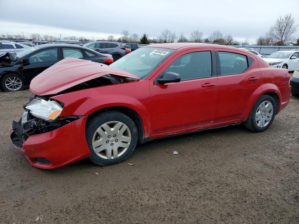 46846016 :رقم المزاد ، 1C3CDZAB3DN587149 vin ، 2013 Dodge Avenger مزاد بيع