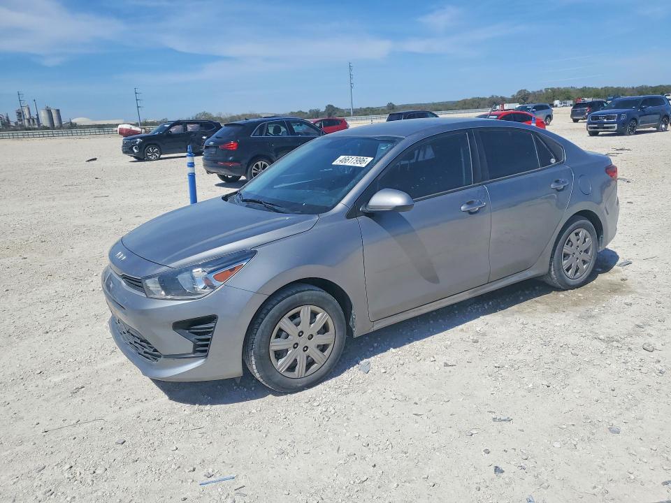 2022 Kia Rio მანქანა იყიდება აუქციონზე, vin: 3KPA24AD6NE491664, აუქციონის ნომერი: 46617996