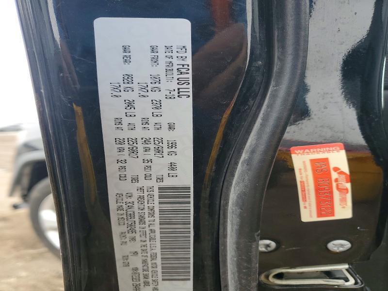 45619806 :رقم المزاد ، 3C4NJCBB9JT502495 vin ، 2018 Jeep Compass مزاد بيع